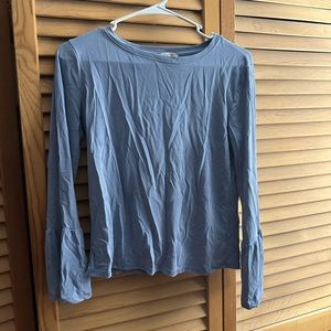 Blue long sleeve!